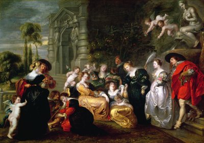 Der Garten der Liebe von Peter Paul Rubens